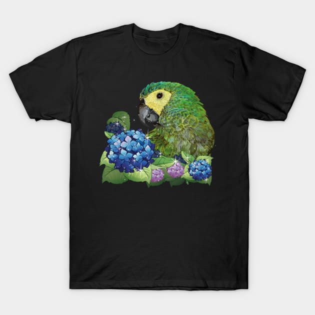 Red-bellied Macaw T-Shirt by obscurite